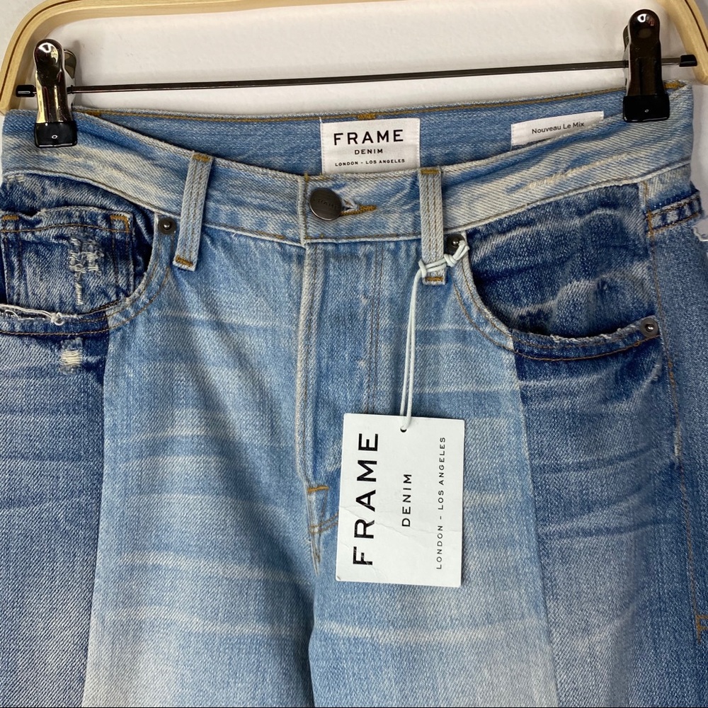 Frame Denim Nouveau Le Mix Button Fly Jean… - Picture 4 of 8